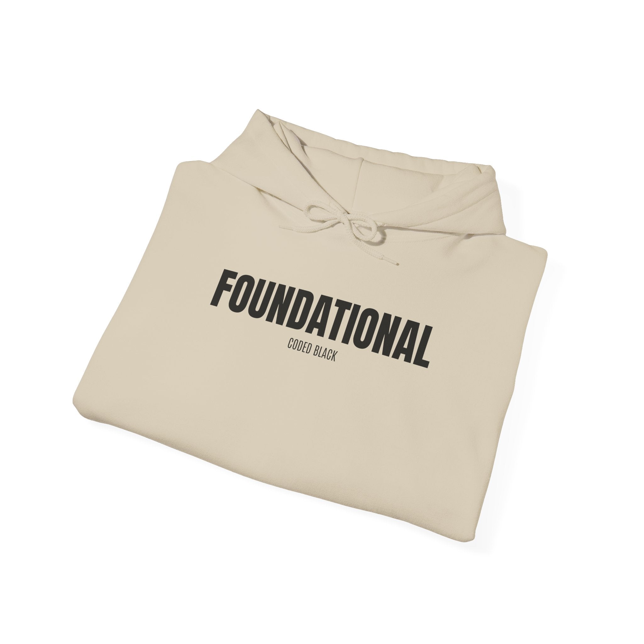 Foundational Hoodie w/ Black American Flag